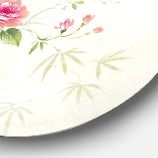 Designart - Retro Drawing of Flowers II